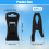 60-Pack Sock Clips for Laundry, Portable Holders 4