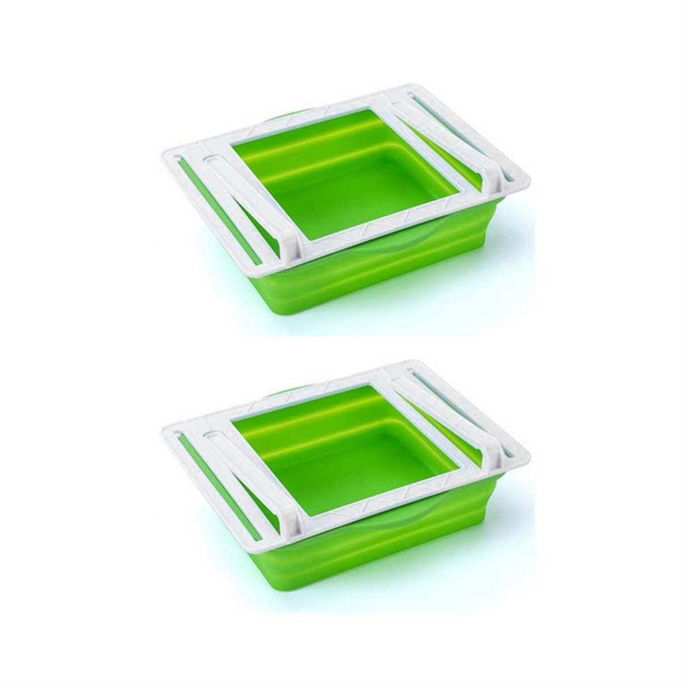 Drawer Refrigerator Storage Box Clear Plastic Organizer green-image-OPC-PJW28MV-NEW
