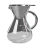 Glass Coffee Pot with Filter High Temperature Resistant 600ml 1