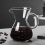 Glass Coffee Pot with Filter High Temperature Resistant 600ml 4