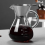 Glass Coffee Pot with Filter High Temperature Resistant 600ml 7