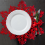 Snowflake Placemats Decorations Red Tablemats A 7