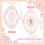 10Pcs Lace Doilies for Tables Embroidered Placemats Table Mat 8