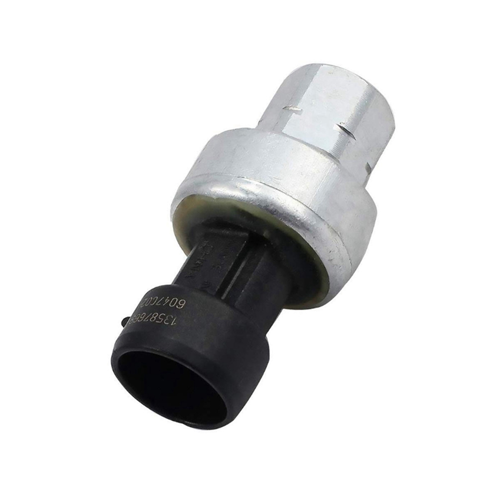3X 7701205751 13587668 Air Conditioning Pressure Valve Sensor Switch Fits For Espace (1984-2014) Black/Silver 4854095546761