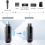 UHF Wireless Microphone Converter XLR Transmitter And Receiver 4
