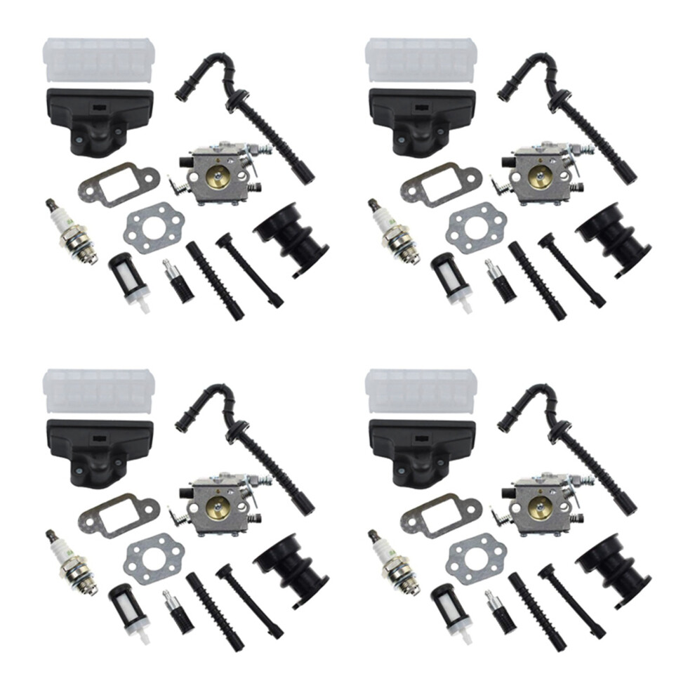 4X Carburetor Air Filter Kit For 021 023 025 Ms210 Ms230 Ms250 250 Chainsaw 1123 120 0605, 1123 160 1650 4854095549472