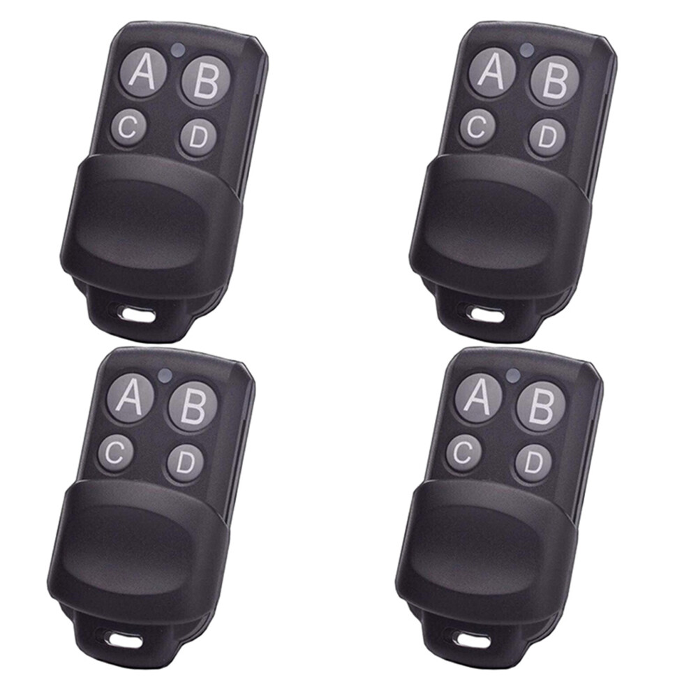 4X Ab038 Wireless Rf Remote Control 433Mhz Electric Gate Garage Door Remote Control Key Controller 4854095557248