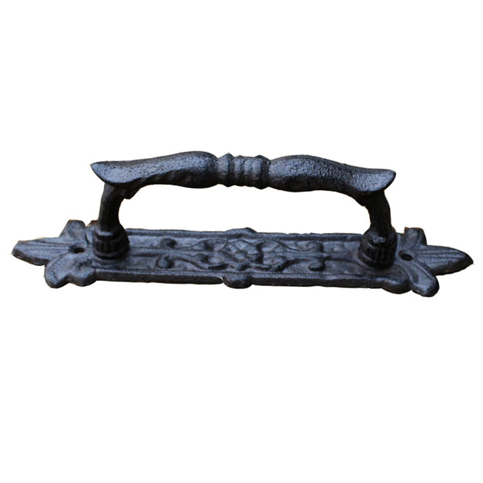 3X European Retro Cast Iron Craft Door Handles For Garden/Courtyard Door Handle Decoration For Home Door 4854095553028