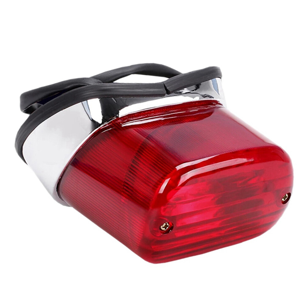 3X Motorcycle Tail Brake Abs Motorbike Rear Indicator Stop Lamp For Virago Xv250 Xv400 Light/Red 4854095560538