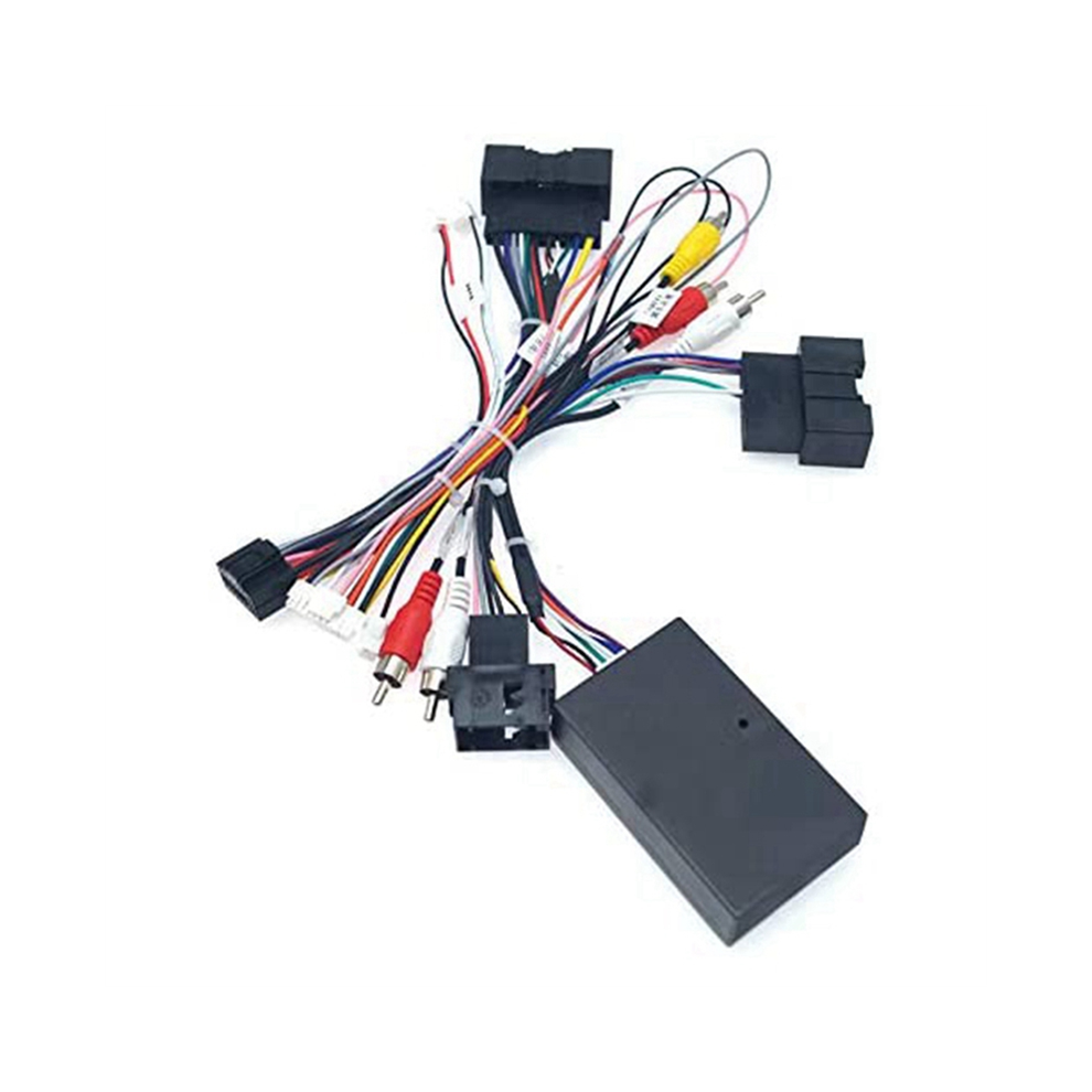 3X Car 16Pin Audio Power Cord Radio Wiring Harness With Canbus Box For Focus 2012-2015 4854095558801