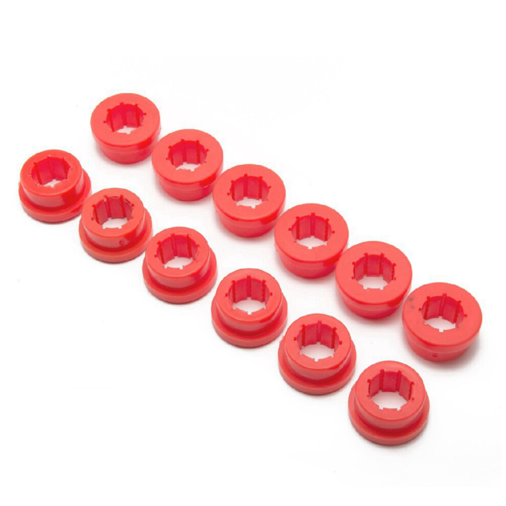 36Pcs/Lot Lower Control Arm Rear Camber Kit Replacement Bushings Ep-Ca0111 For 88-05 Ek Eg Es Red 4854095558672