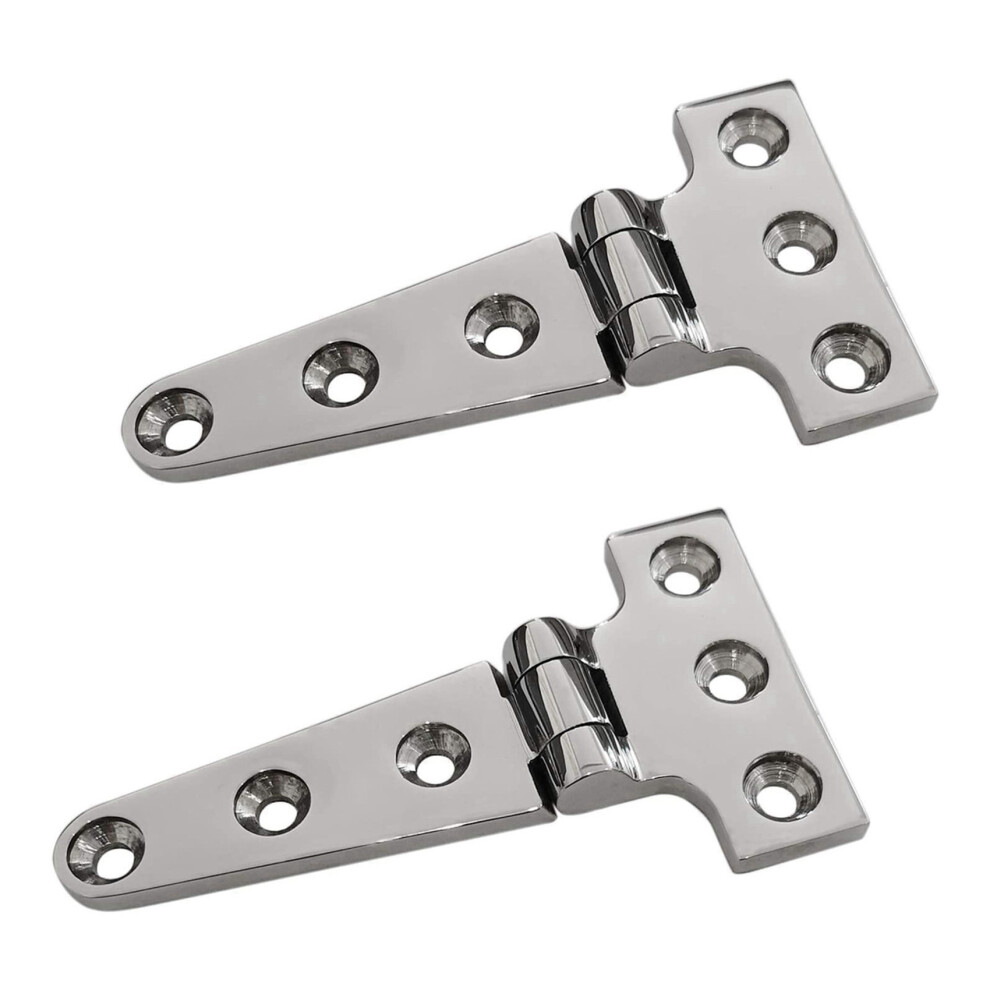 8 Pcs Heavy Duty T Hinge 316 Stainless Steel Marine Grade Casting Hinge Door Hatch Hinge Boat 4854095563799