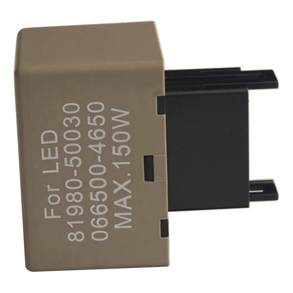 2X Car Accessories 8-Pin Electronic Flasher Relay For Led Bulb 81980-50030 066500-4650 4854095565137