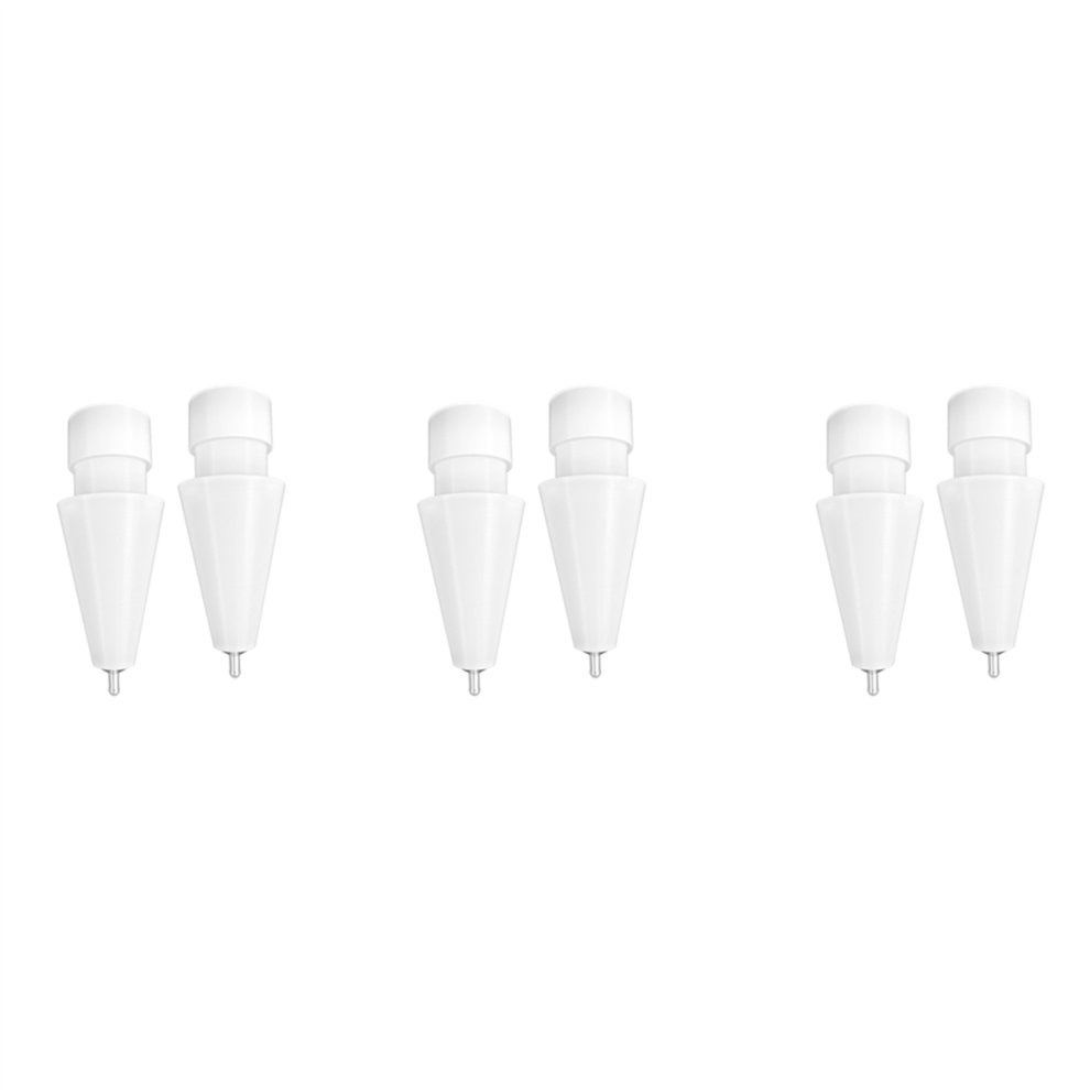 Photos - Stylus Pen 6 Pack Pencil Tips for 1St Gen and 2Nd Gen/ Pro Pencil,1mm No Wear Out Fine Point Precise Control Nibs