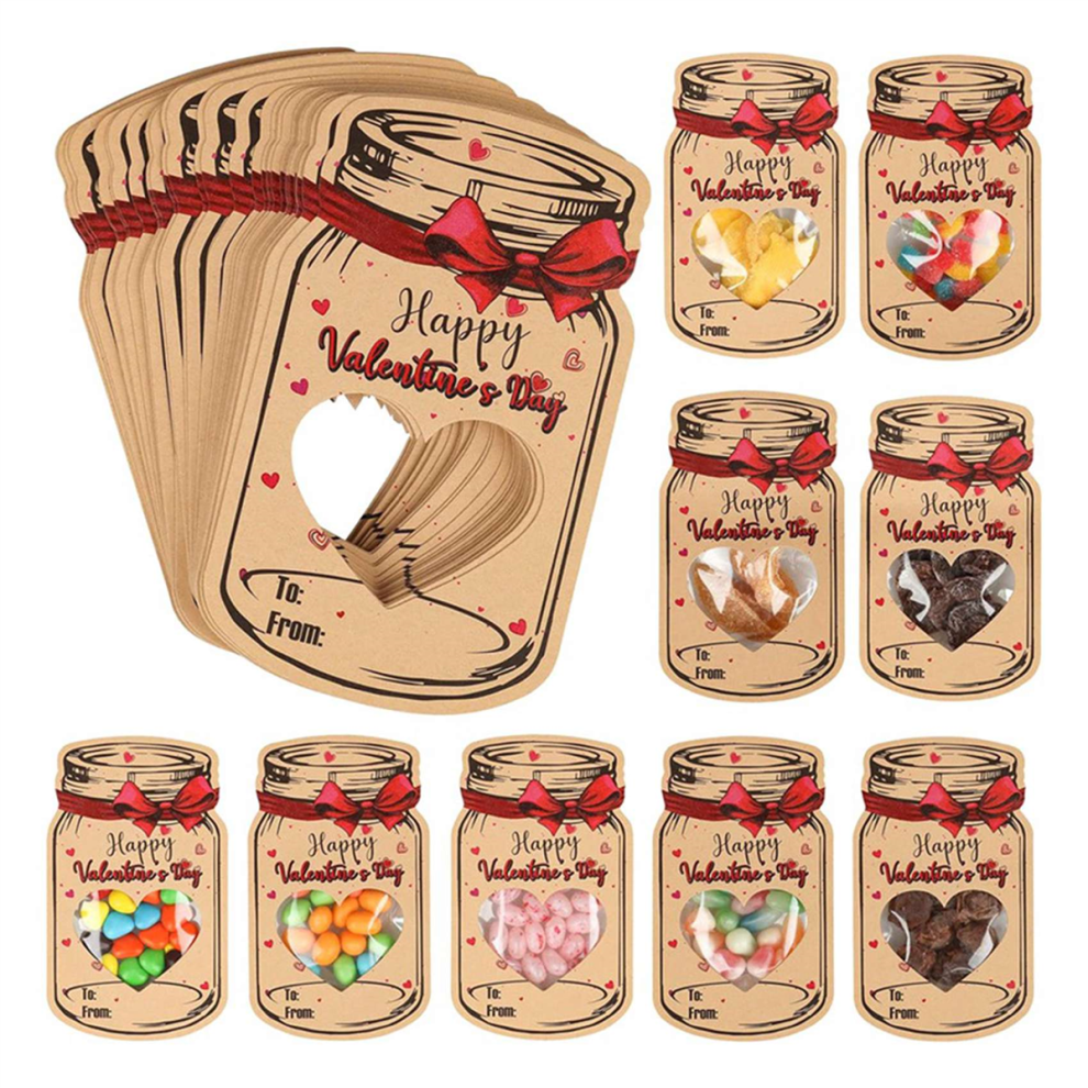 48Pack Kids Valentine'S Day Cards , Card for with Snack Bag, Classroom Girls and Boys-image-OPC-PJW2HDG-NEW