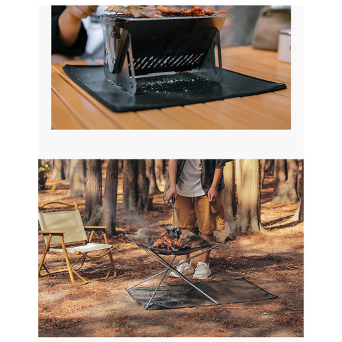 Large BBQ Mat, Outdoor Fireproof Mat,L 1