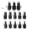 13Pcs Screw Extractor Kit Damaged Remover Set 5