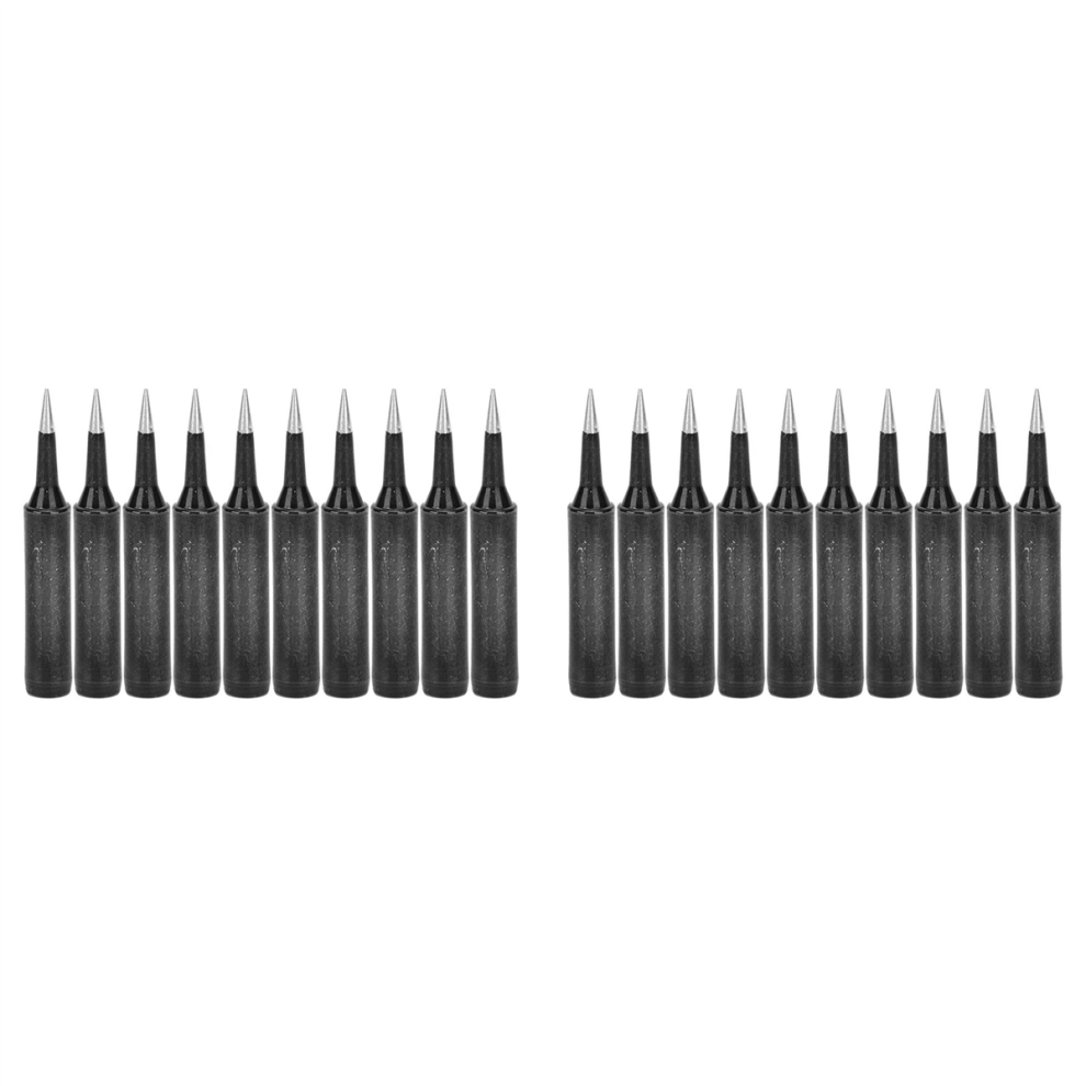 20Pcs 900M-T-I Series Soldering Iron Tips Bits Welding Industrial More Tool For 900MâEsd 907 907ÂEsd 933 4854095597923