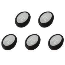 5X Gear Knob Automatic Silver for Smart Fortwo 450 451 1998-2014 Roadster 452 2003-2006 Case Sleeve