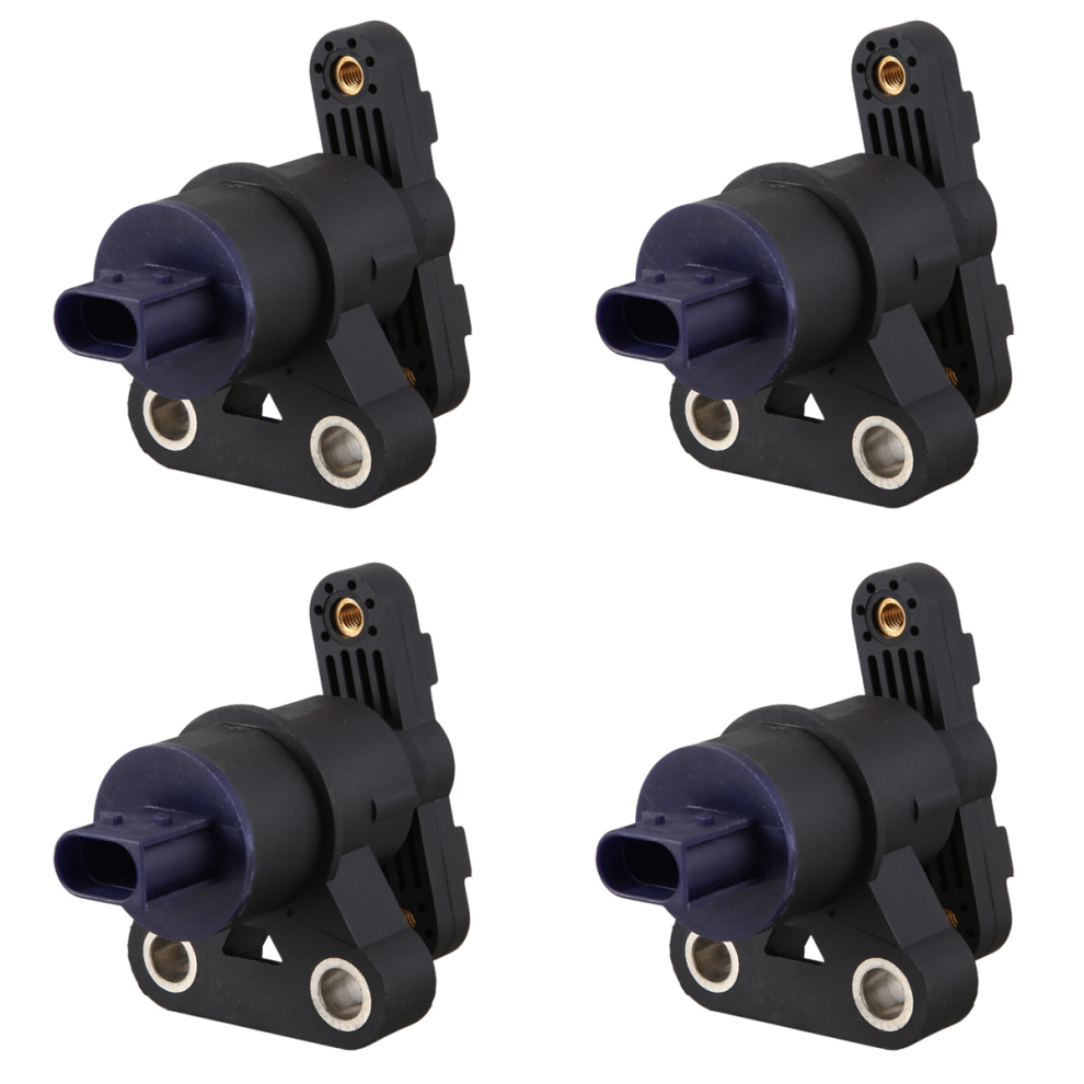 4X 1889797 Air Spring Suspension Height Level Sensor For 4410502010 Black 4854095514609