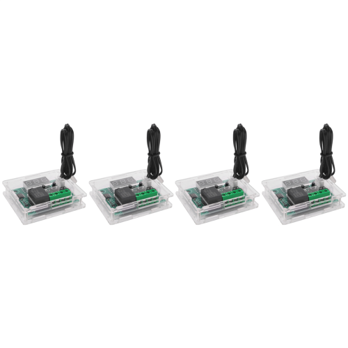 8PCS W1209 DC Digital Temperature Controller Module Electronic Temp Control Switch with Acrylic Case 2