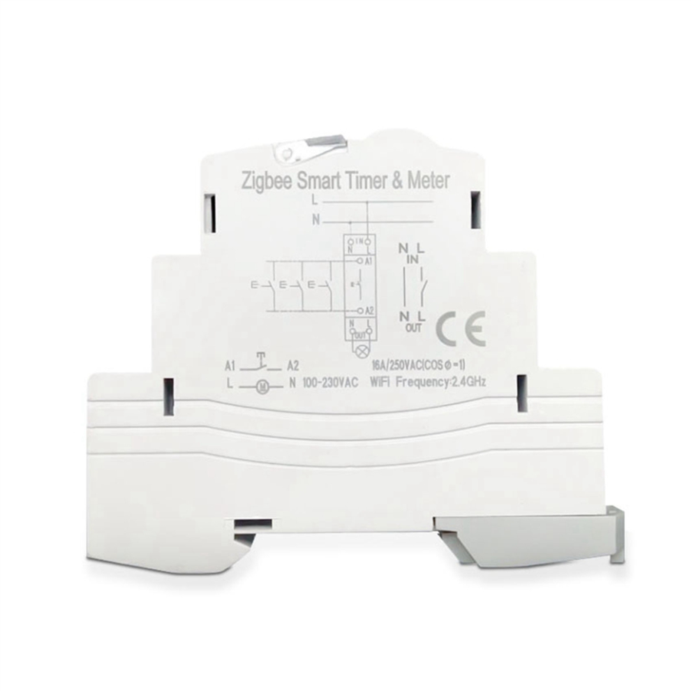 Photos - Other for Computer 2X ATMS 1602Z Smart Switch 16A Din Rail 1P Remote Control Timing Wireless 220V