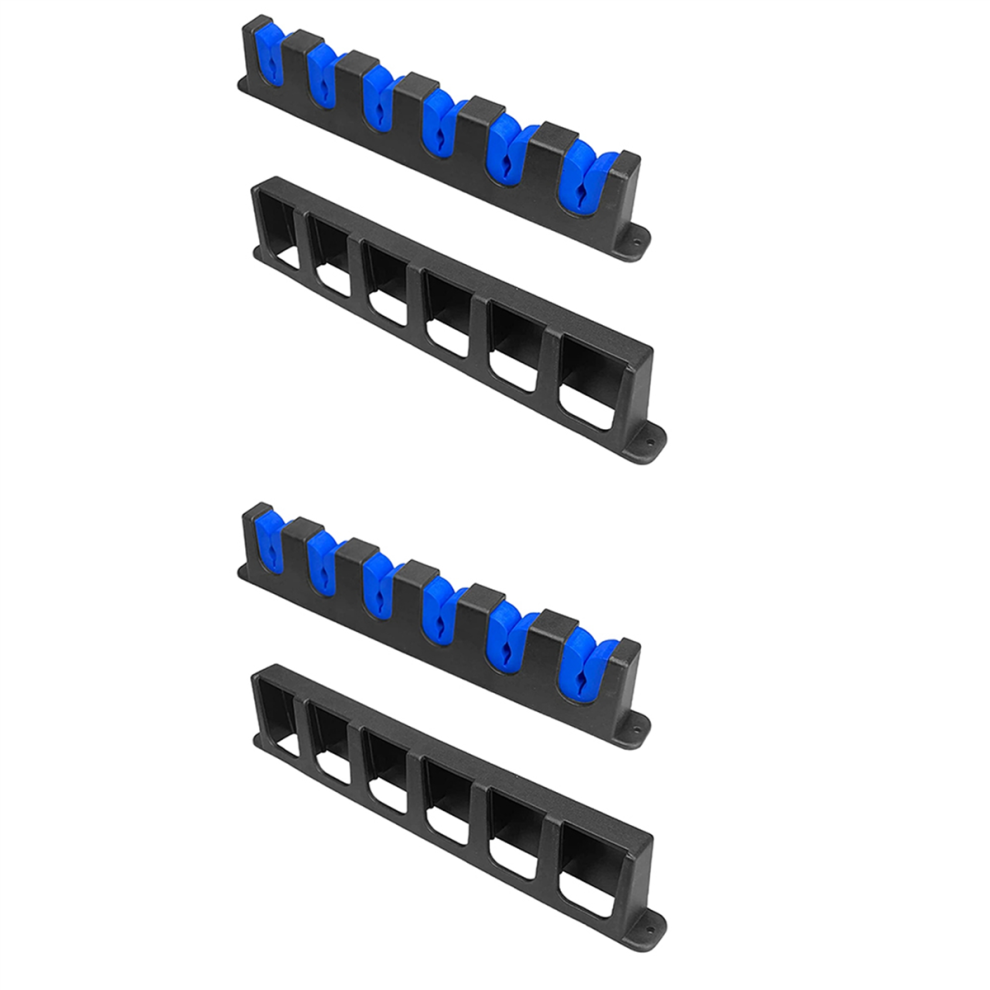 Photos - Other for Fishing 2X Fishing Pole Holder Wall Mount for Garage Door,Fishing Rod Storage Rack Boat,Vertical 6-Rod Organizer Racks