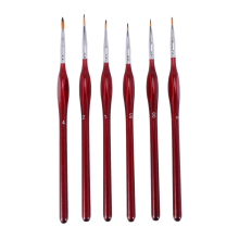 24-Piece Fine Paintbrushes - Detail Paint Brush Set for Acrylic, Watercolor, Oil