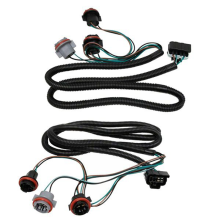 Rear Tail Light Lamp Wiring Harness LH RH Pair for