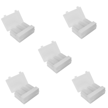 46 mm Coin Capsules Holder and Protect Gasket Case Box for Collection Supplies (8 Sizes, 150 Pieces)