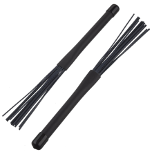 2 Pair Jazz Drum Brushes Retractable Sticks 32 cm Black