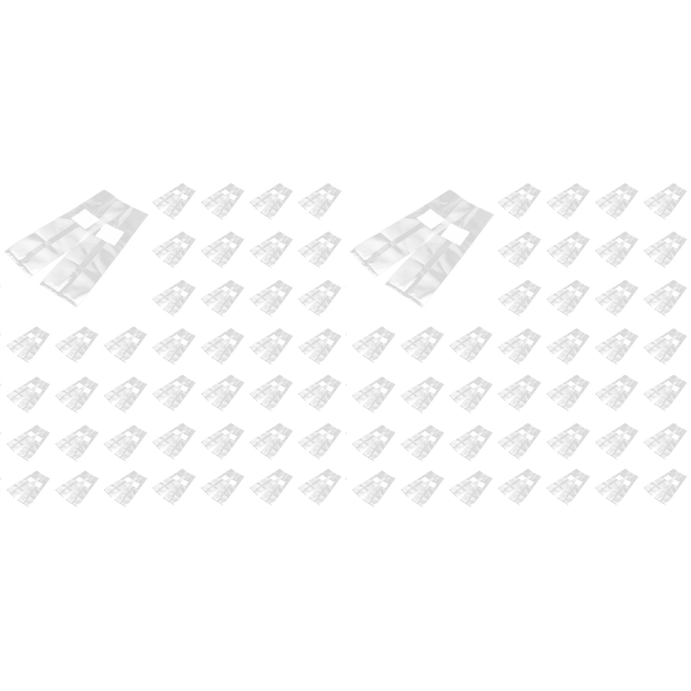 100Pcs Pvc Mushroom Spawn Grow Bag Substrate Clear Bags High Temp Pre-Sealable 4854095523588