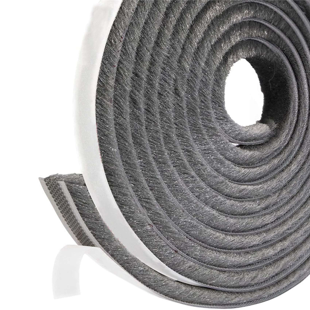 2Pcs 33Ft/10M Self Adhesive Seal Strip Weatherstrip For Doors Soundproofing,Windproof,0.35 Inchx0.6 Inch 4854095532115