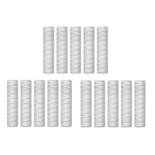 15pc 10 Micrometre Inch x 2.5 String Wound Sediment Water Filter Whole House Filtration
