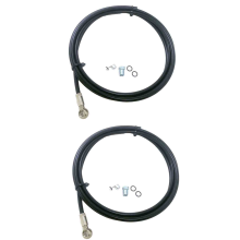 2X Bike Bicycle 2 Meter Brake Hose Kit for Formula R1 R1R Rx T1 Line Tube + Oil Needle+Olive+Rubber Rings