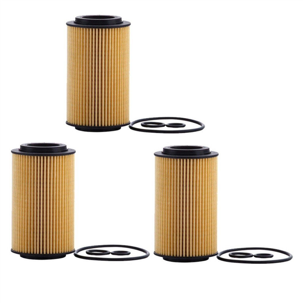 3X Engine Car Oil Filter For W204 C-Class W212 E-Class Om651 A6511800109 4854095529825