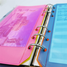 48Pcs Budget Binder, Cash Envelopes for Budgeting, A6 Binder Pocket, with Zipper