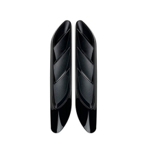Car Side Air Vent Cover Trim for - C-Class Bright Black