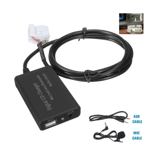 2X Bluetooth Music Hands-Free Car Interface AUX Adapter for Accord 2