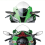 Motorcycle Rearview Side Mirror for ZX6R 6