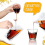 100Pcs Plastic Spout Pouch for Liquid Drink Sealed Packaging Bag 3