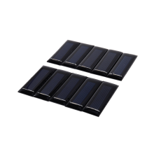 60Pcs Mini Solar Panel New 0.5V 100MA Cells Photovoltaic Panels Module Sun Power Battery Charger 53 x 18 2.5mm