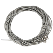 40 Pcs Stainless Steel Bass Strings Guitar Parts Accessories String Silver Plated Gauge