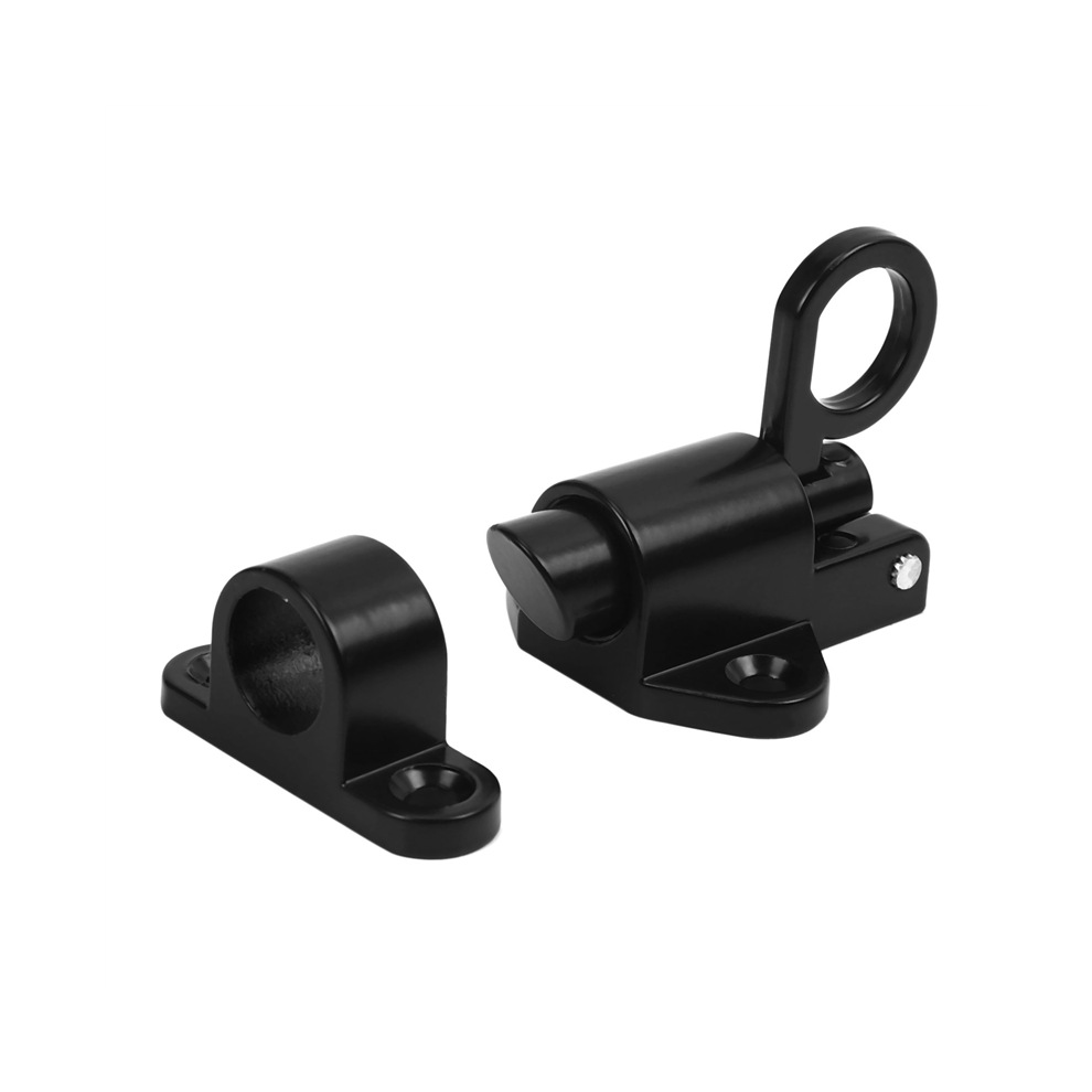 Photos - Other for Repair 8X Aluminum Alloy Security Automatic Window Gate Lock Spring Bounce Door Bolt Latch, Black
