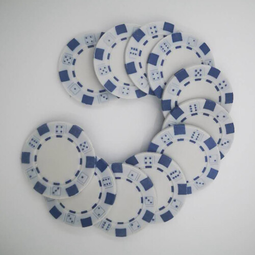 100PCS Poker Chip Set for Holdem, , with Case Cards Chips 1