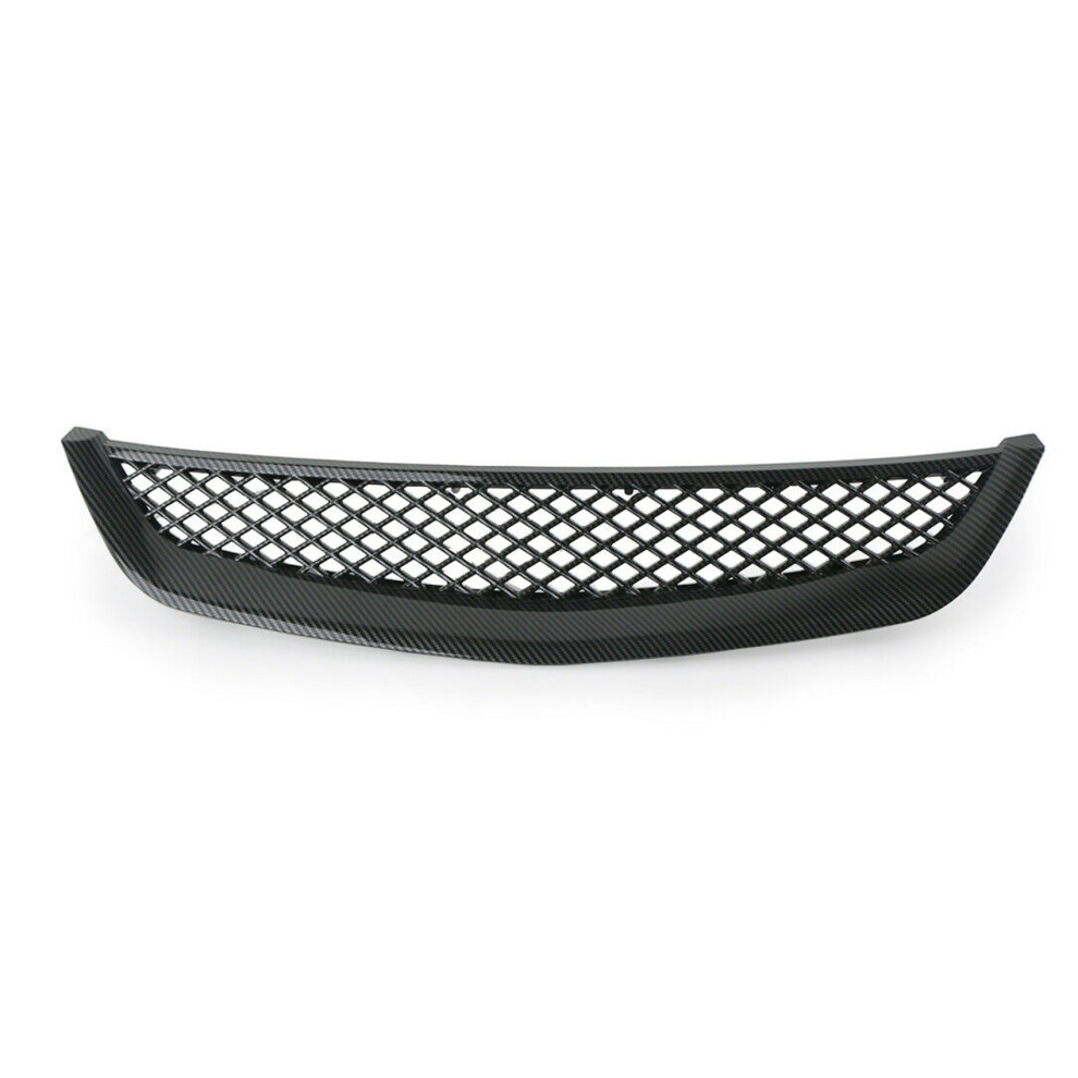 For Em2 Es1 Jdm Carbon Fiber Front Bumper Hood Mesh Grill 4852447565248