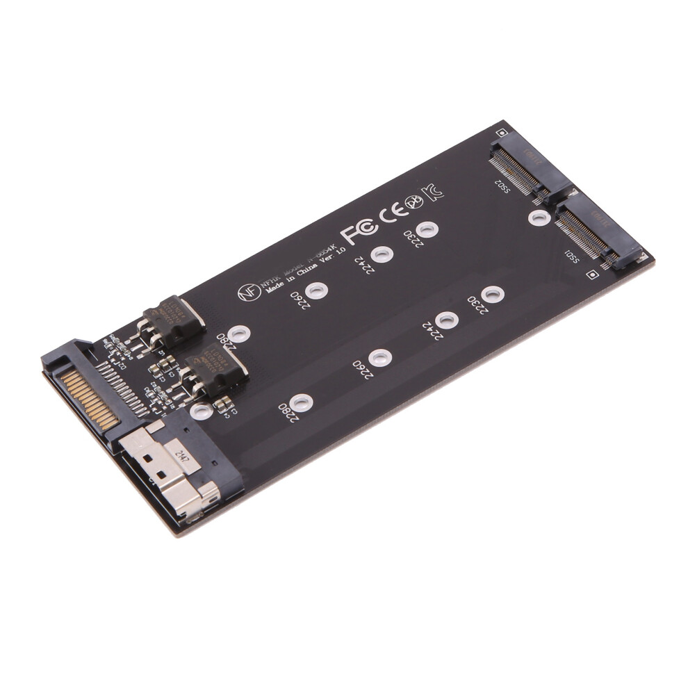 Sff-8654 8I Split Card X8 To Vroc Dual Nvme M.2 Ngff Slimline Nvme 4852447564364