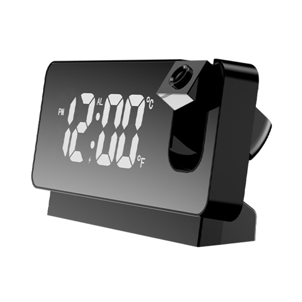 LED Digital Projection Alarm Clock Electronic Black-image-OPC-PJW2XMN-NEW