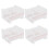 4 Pack Transparent Visible Desktop Multi Washi Masking Tape Dispenser 1