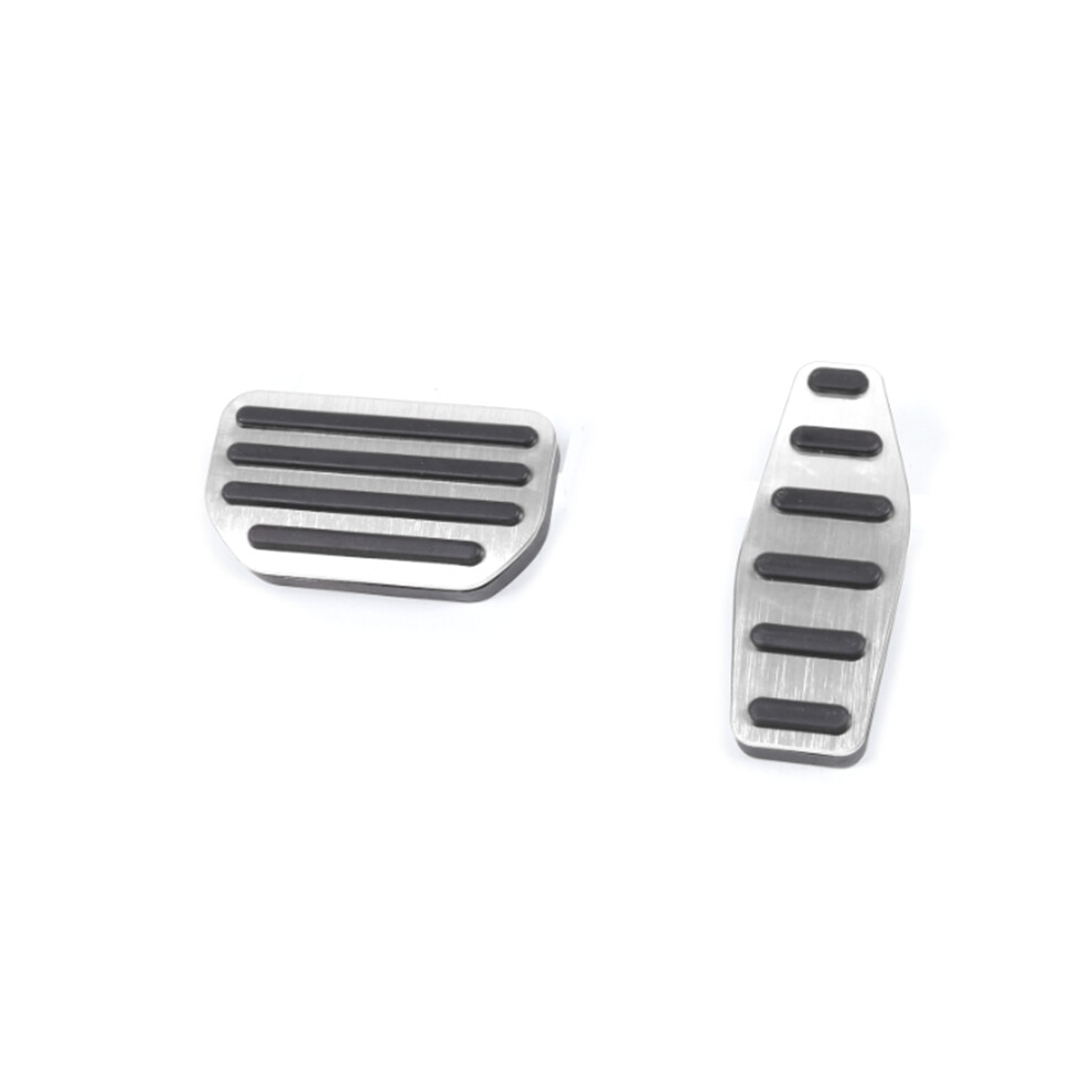 Car Accelerator Brake Foot Pedals Covers For Jimny Silver 4852447583303